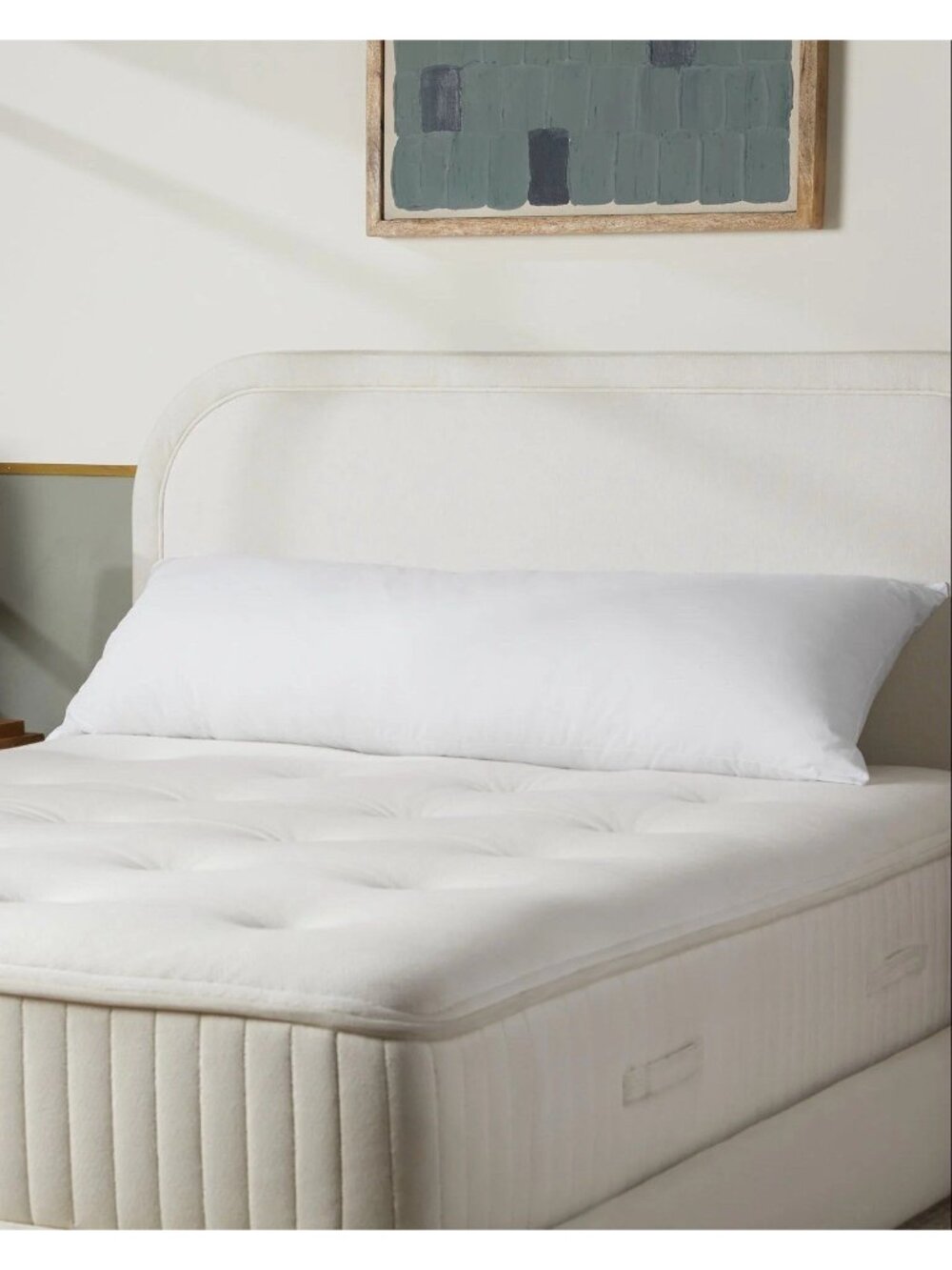 Parachute Down Alternative Body Pillow Insert in White